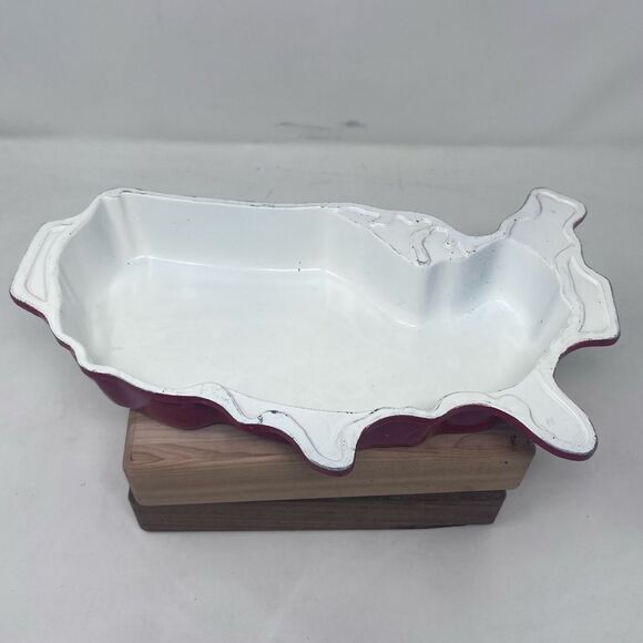 Vintage Nordic Ware United States of America USA Bake Pan Red Aluminum - Picture 1 of 8